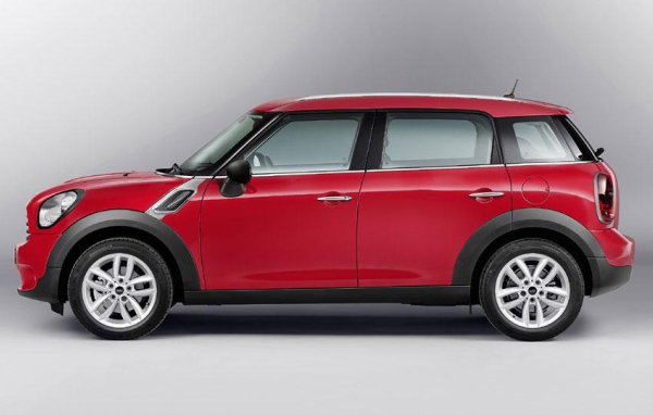 Малиновый mini cooper countryman