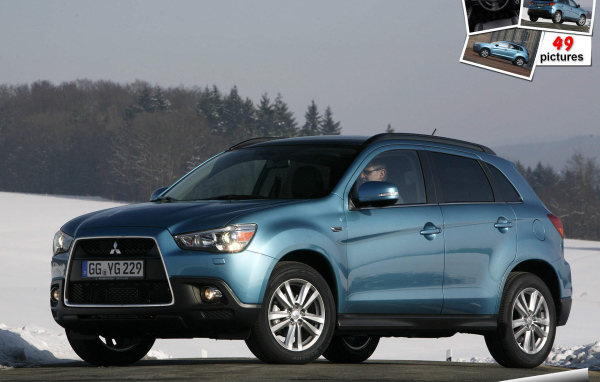 Автомобиль марки Mitsubishi модели ASX