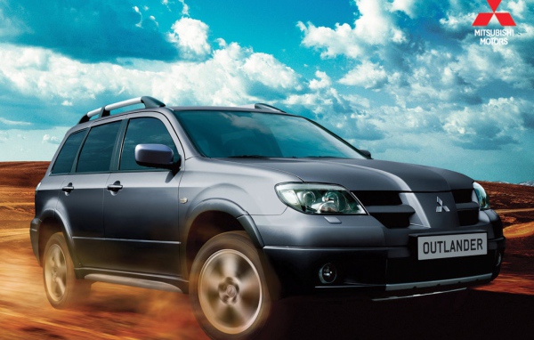 Автомобиль марки Mitsubishi модели Outlander