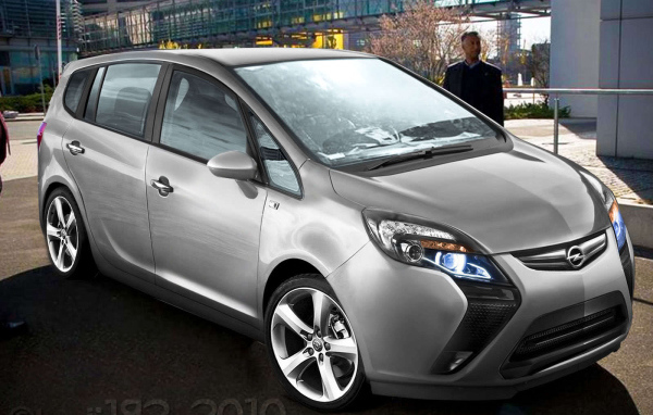 Новая машина Opel Zafira