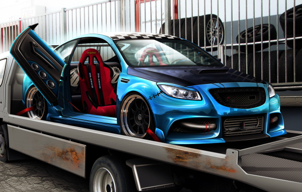 Новая машина Opel Insignia