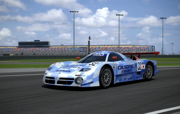 Гоночный автомобиль из видео игры