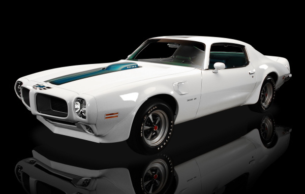 Красивый автомобиль Pontiac Trans Am