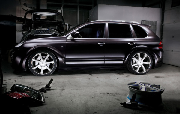 Porsche Cayenne в салоне