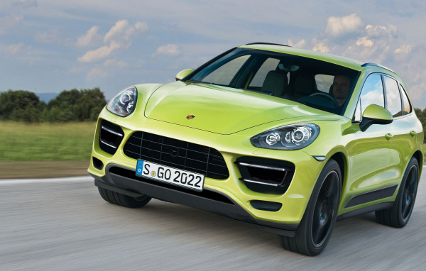 Porsche Macan в дороге