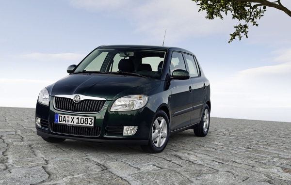 Автомобиль марки Skoda модели Fabia