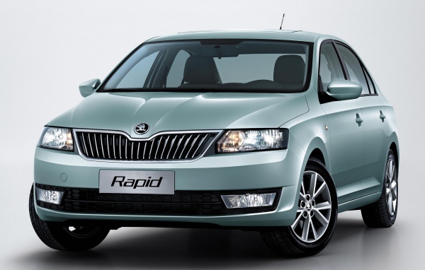 Автомобиль марки Skoda модели Rapid