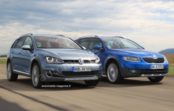 Новый автомобиль Skoda Octavia Scout 2014