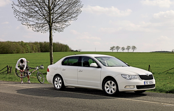 Надежная машина Skoda SuperB