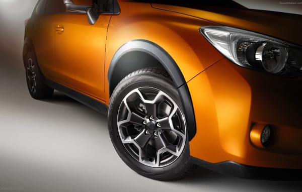 Красивый автомобиль Subaru XV в Москве