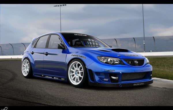Надежная машина Subaru Impreza WRX STI