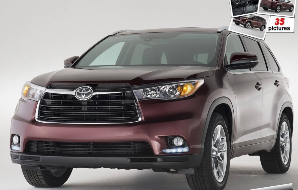 Дизайн автомобиля Toyota Highlander 2014