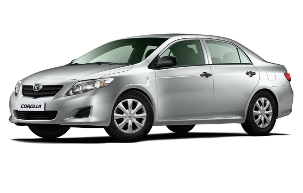 Новая машина Toyota Corolla