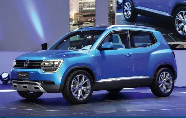 Дизайн автомобиля Volkswagen  Taigun 2014