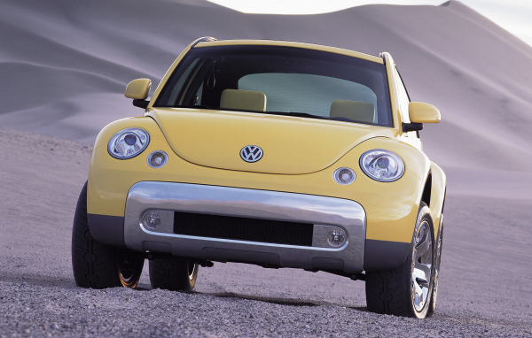 Тест драйв автомобиля Volkswagen Beetle Dune 2014