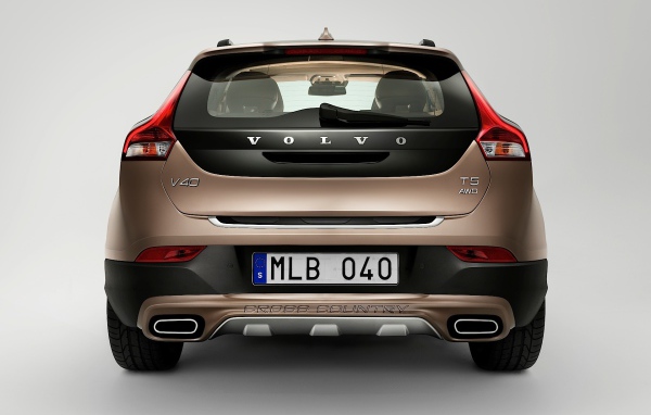  Красивый автомобиль Volvo v40 Cross country