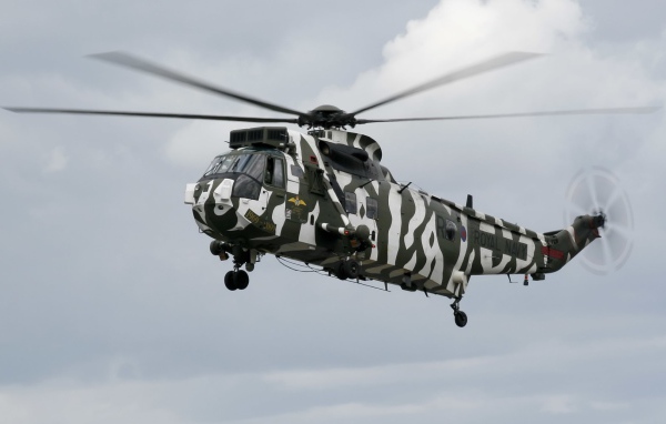 Британский вертолет