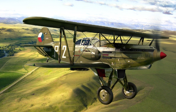 Чешский самолет