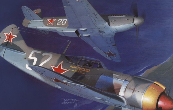 Два Советских истребителя