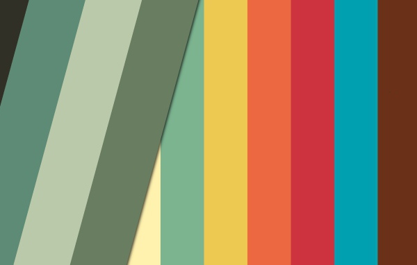 Разноцветные полосы