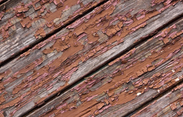 Cтарая краска на деревянном полу