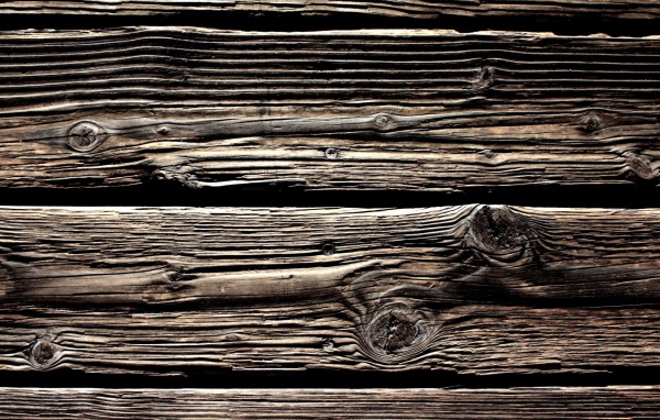 Старый деревянный забор