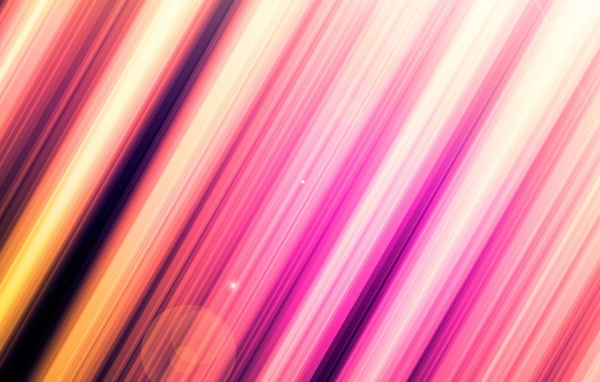 Розовые лучи