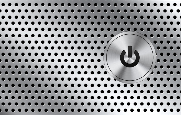 Кнопка на металле