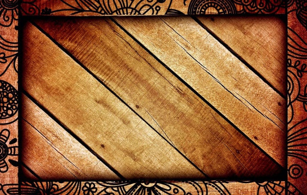 Деревянная рамка