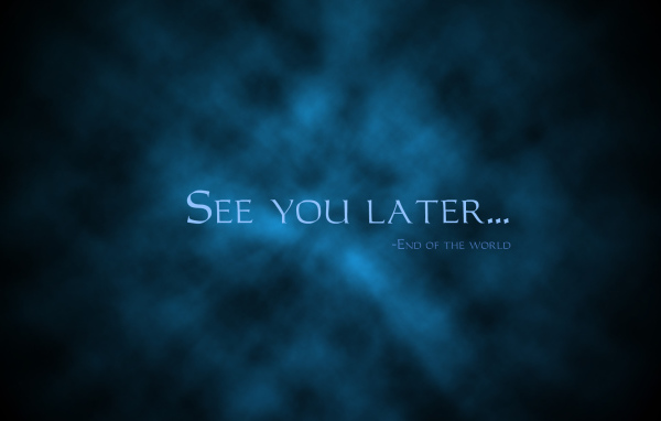 Предупреждение о апокалипсисе