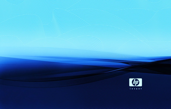 Темно синяя перспектива HP