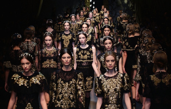 Показ мод от Dolce & Gabbana