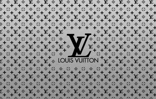 Серая символика Louis Vuitton