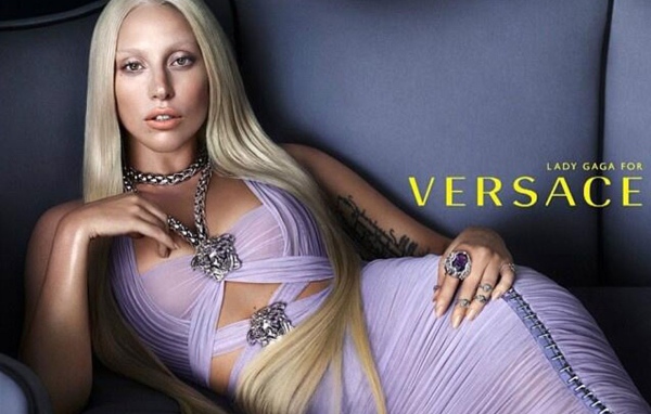 Леди Гага для Versace