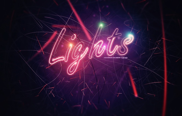 Надпись свет