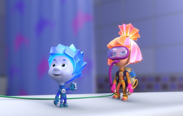 Фиксики в акваланге