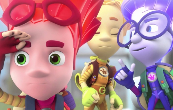 Фиксики смотрят вперед