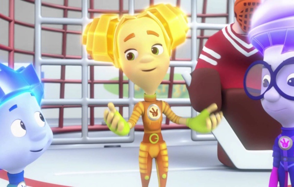 Девочка из мультфильма Фиксики