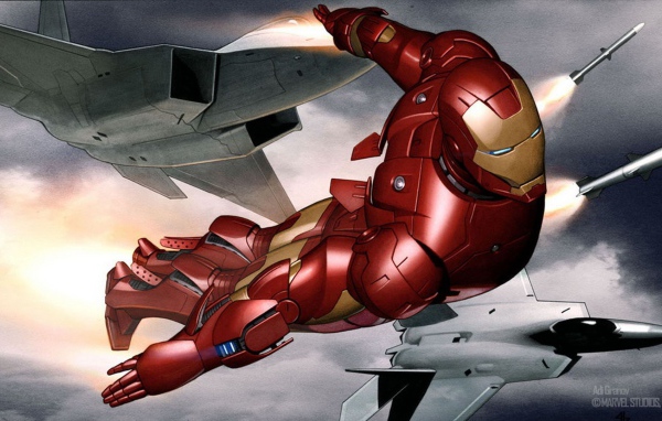 Железный человек в небе