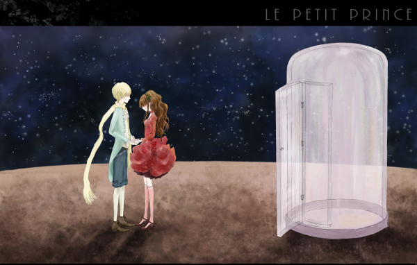 Маленький принц и роза