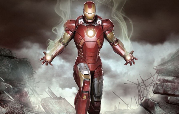 Железный человек из комиксов Марвела