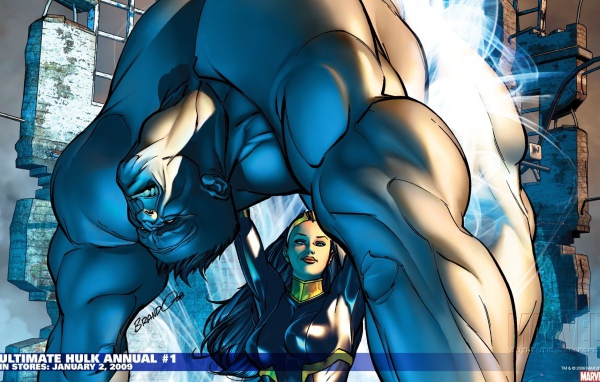 Девушка кидает Хулка