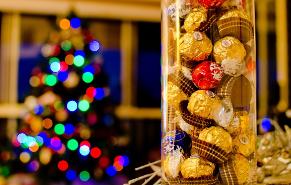 Коробка с конфетами