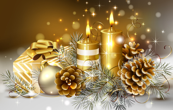 Открытка на Рождество