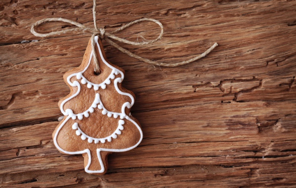 Печенье в виде елки