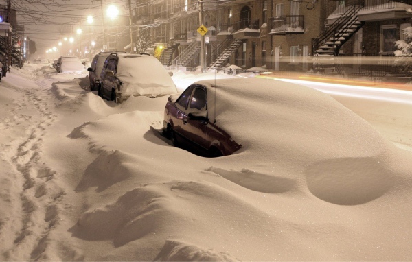 Рождественская ночь в городе