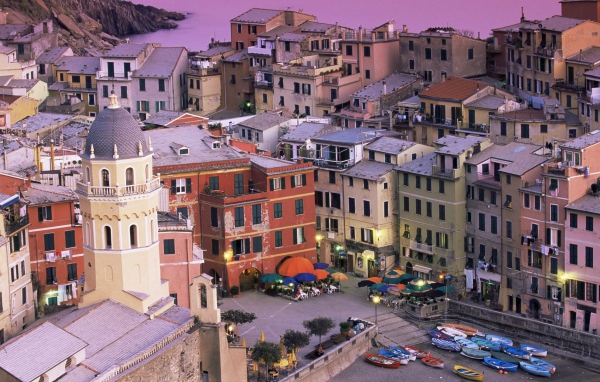 Итальянский город у моря