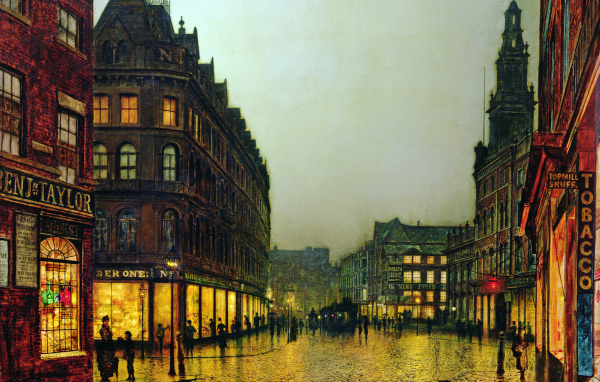 Город после дождя