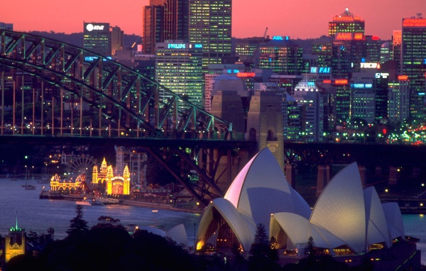 Ночной Сидней