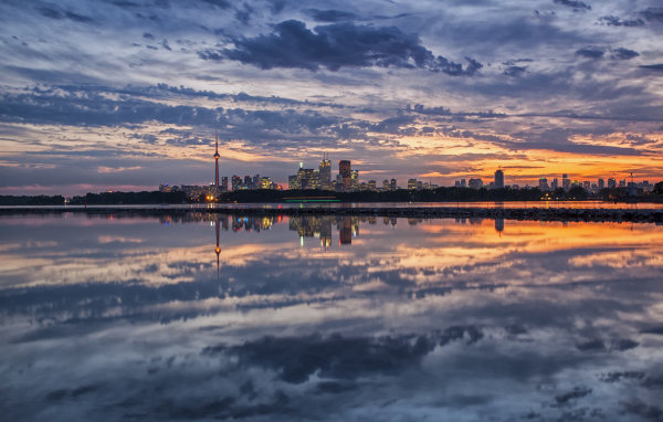 Торонто на закате